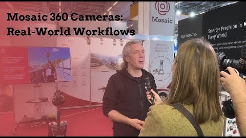 Learn About Mosaic: 360° & LiDAR Mobile Mapping | INTERGEO 2025