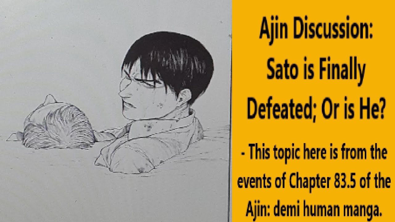 Sato the ultimate Gamer (Ajin) : r/manga