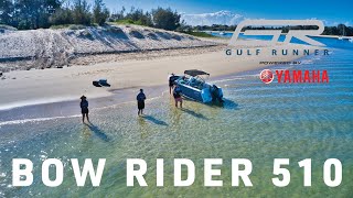 Gulf Runner 510 Bow Rider Powered By Yamaha F90 Outboard