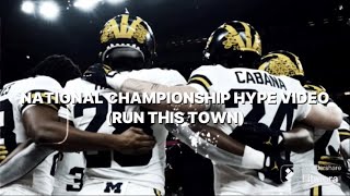 National Championship hype video Michigan vs Washington #football #collegefootball #viral