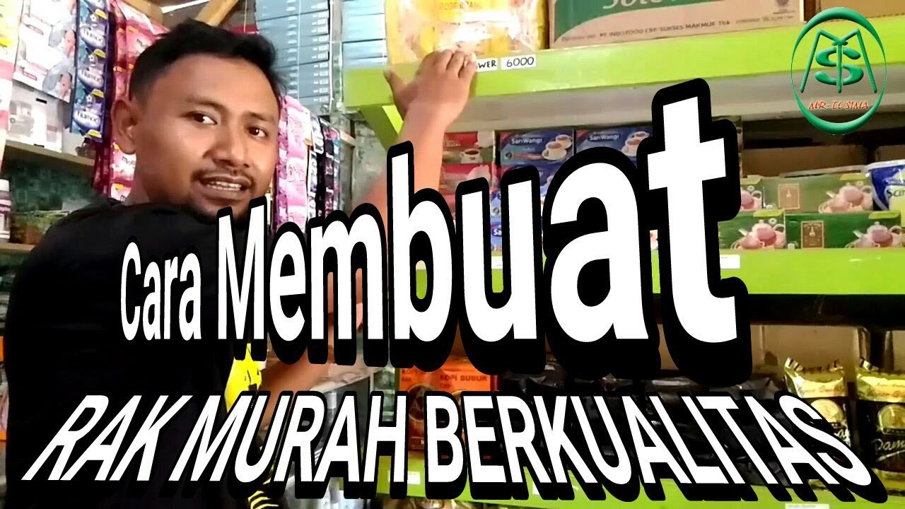  Cara  Membuat  Rak  Toko  Murah dan Berkualitas YouTube