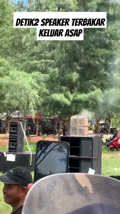 Detik2 speaker terbakar keluar asap 🔥. #ceksound #soundbattle #soundbalap #soundhoreg #speakerbalap