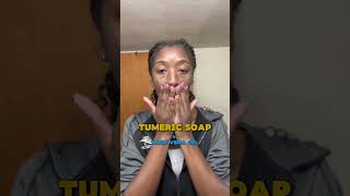 Be sure to exfoliate your skin! Works wonders 📌 #fyp #turmericsoap #skincare #darkspots