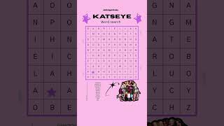 KATSEYE Word Search 🌸✨ #katseye #aestheic #fashion