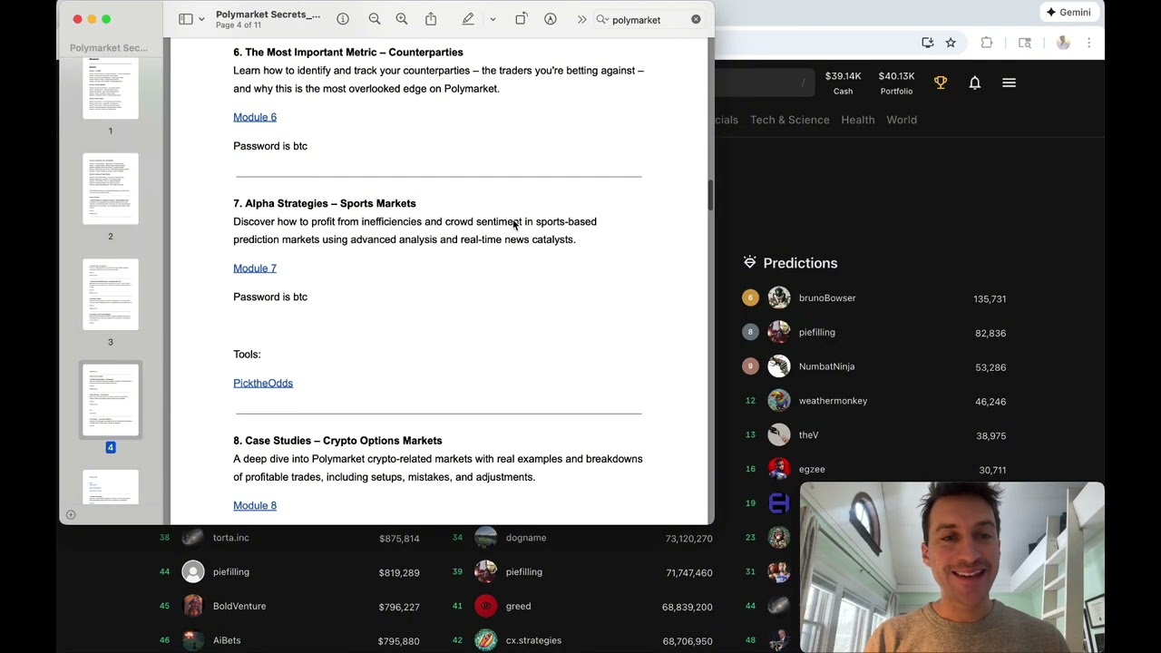 Beat Kalshi and Polymarket with This!