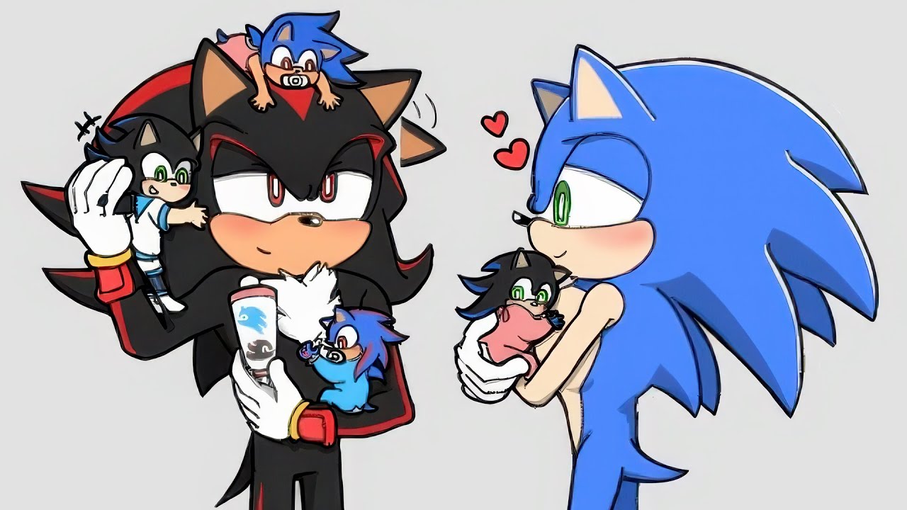 Our Big Family 🥹 | Shadow x Sonic (Sonadow) | Comic Dub
