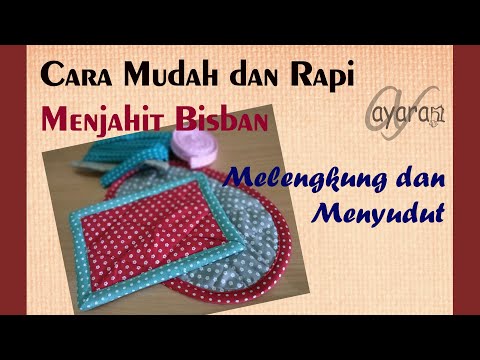 Video: Cara Menjahit Lampin