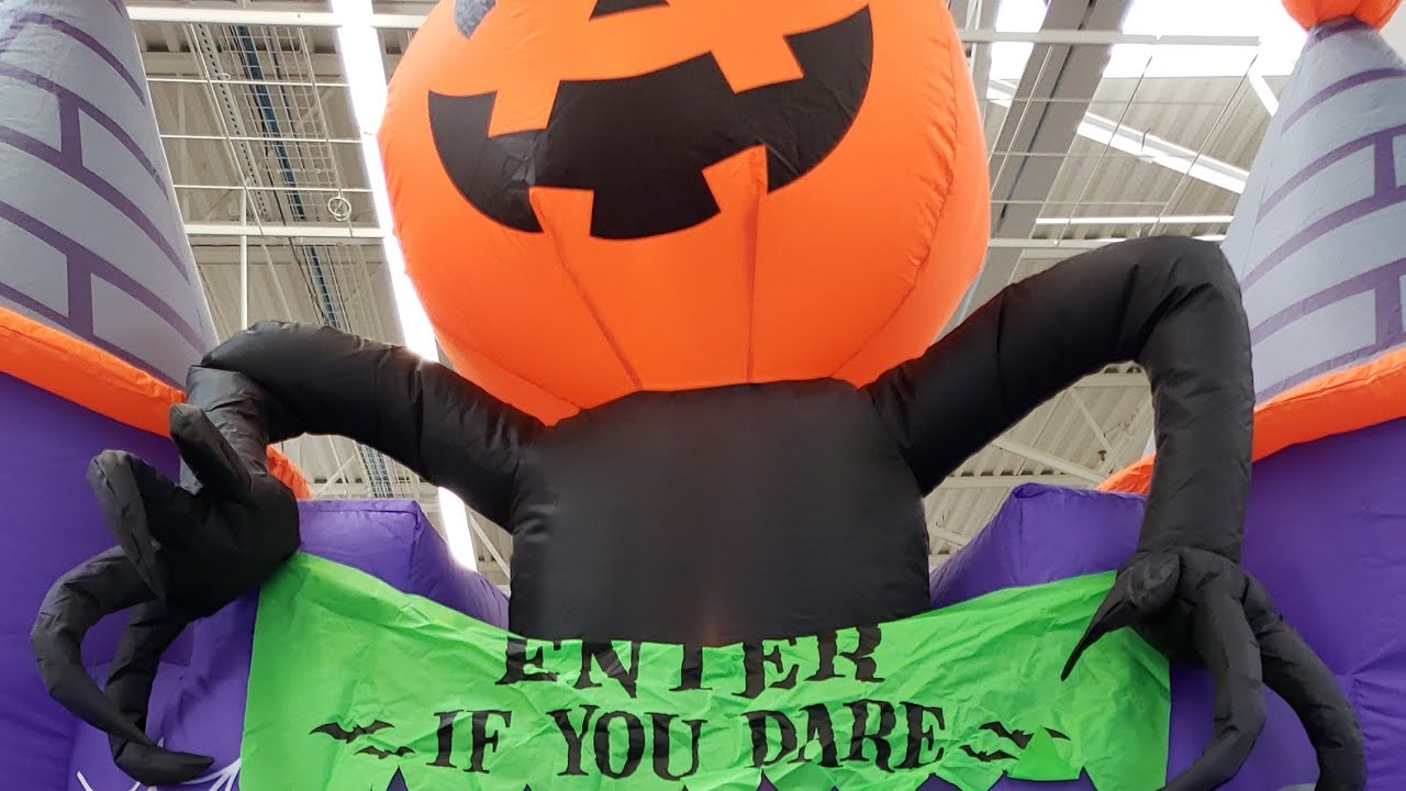 Walmart Halloween Decorations 🎃 2021 ⚠️🔱😈 YouTube