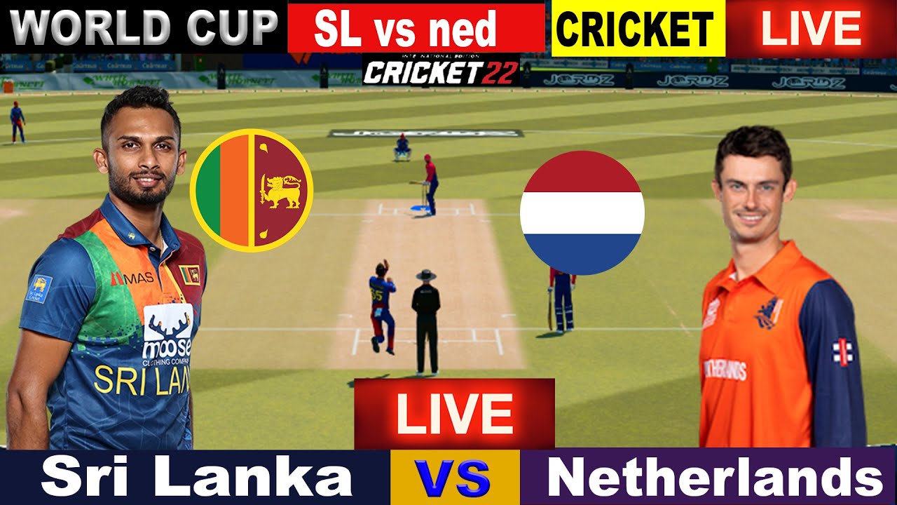 live cricket match today Sri Lanka vs Netherlands cricket live World Cup 2023Cricket22