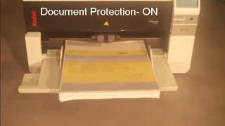 Kodak i2900-i3000 Scanner - Intelligent Document Protection