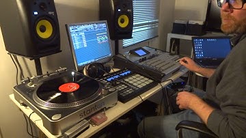 Deception beats on the Mv-8800 pure vinyl sample beat session