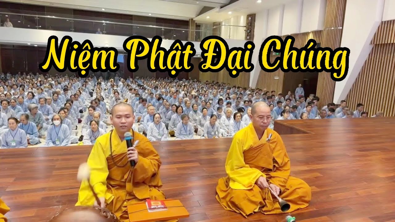 🤌 Thầy Tâm Hóa niệm Phật cùng đại chúng | Chùa Hoằng Pháp | Khóa tu Phật thất lần thứ 99 😊