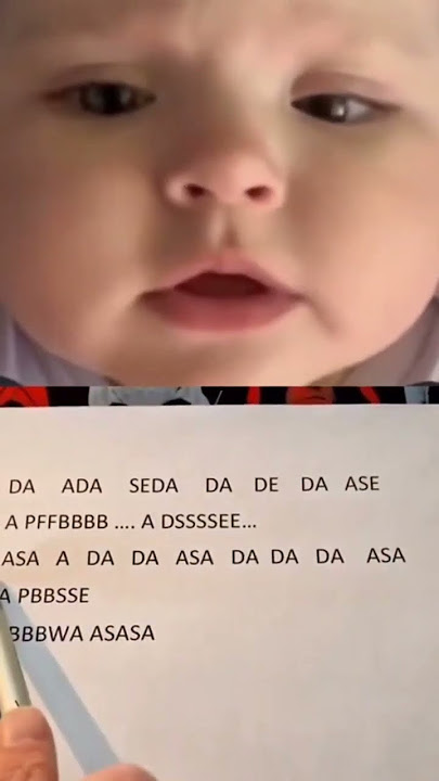 Babies and newborns: The cutest phrases in baby language