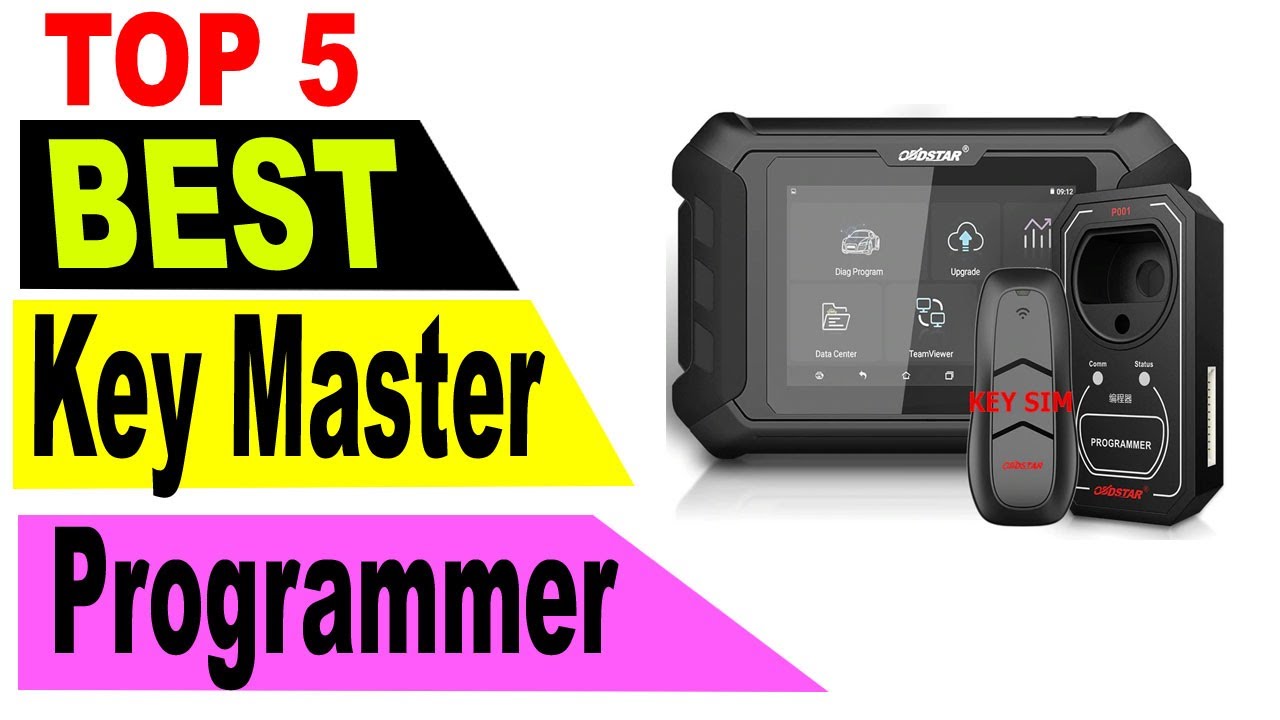 Top 5 Best Key Master Programmer 2021 - YouTube