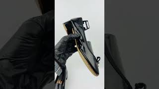 Tory Burch Black Patent Leather Block Heels (Size 38.5) #toryburch #prelovedtreasures #usedshoes