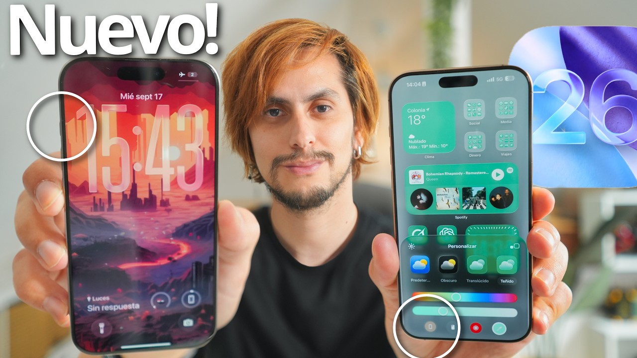 Cómo Personalizar tu iPhone con iOS 26 al MÁXIMO (Paso a Paso) - YouTube