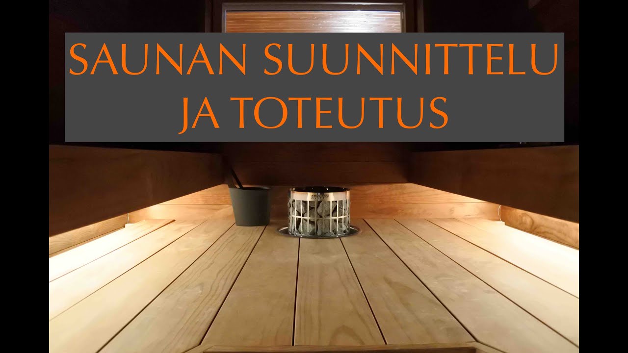 Sauna: kokemuksia suunnittelusta ja toteutuksesta @KRANTTUTANTTU