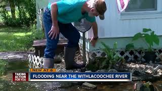 Sumter County community deals with flooding after heavy rain near Withlacoochee River