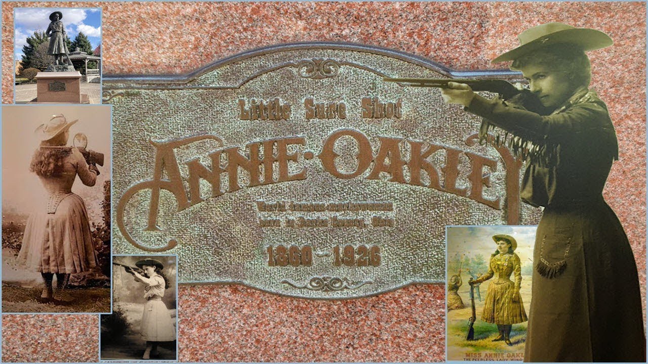 - Annie Oakley Exhibit and Grave - YouTube