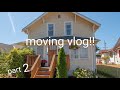 Moving vlog part 2  more fan swaps sneak peek at new house