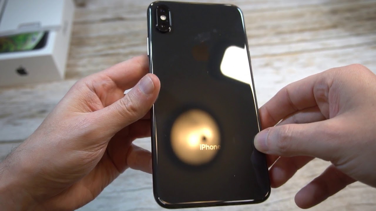iPhone XS Max Space Gray Unboxing and Overview - YouTube