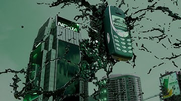 Nokia 3310 - Concept Ad (Blender + After Effects)