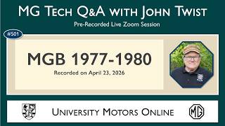501 MG Tech | Q & A on the MGB 1977-1980