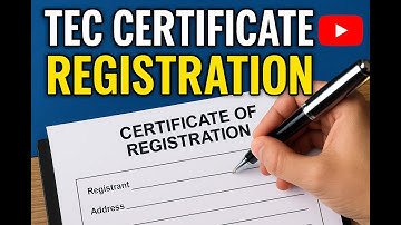 TEC REGISTRATION | How to Register for TEC Certificate Online in Telugu |TEC Registration for CSC ID