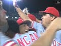 Reds sweep the Athletics to capture the 1990 World Series title