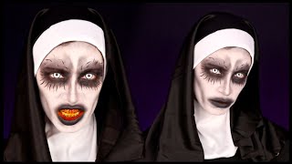 MAQUILLAJE DE MONJA FÁCIL Y RÁPIDO PARA HALLOWEEN | Idea de ULTIMO MINUTO EN HALLOWEEN | NatyGloss