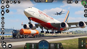 City Pilot Airplane Journey - Gameplay Walkthrough Part 1 - City Pilot Plane Sim (Android, iOS)