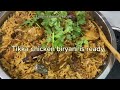 BIRYANI recipe easy Cooking Chicken tikka biryani