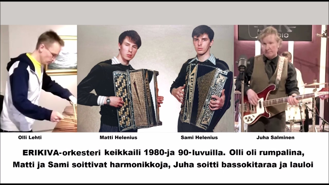 DANAKIL, Erikiva-orkesteri äänitti v. 1991 Parravahan koululla Mellilässä Urho Lehtosen foxtrotin.