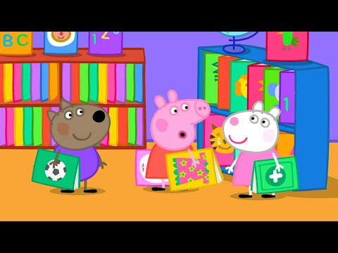 Peppa Pig's Library Adventure! 📚 | Peppa Pig | 30 MINS