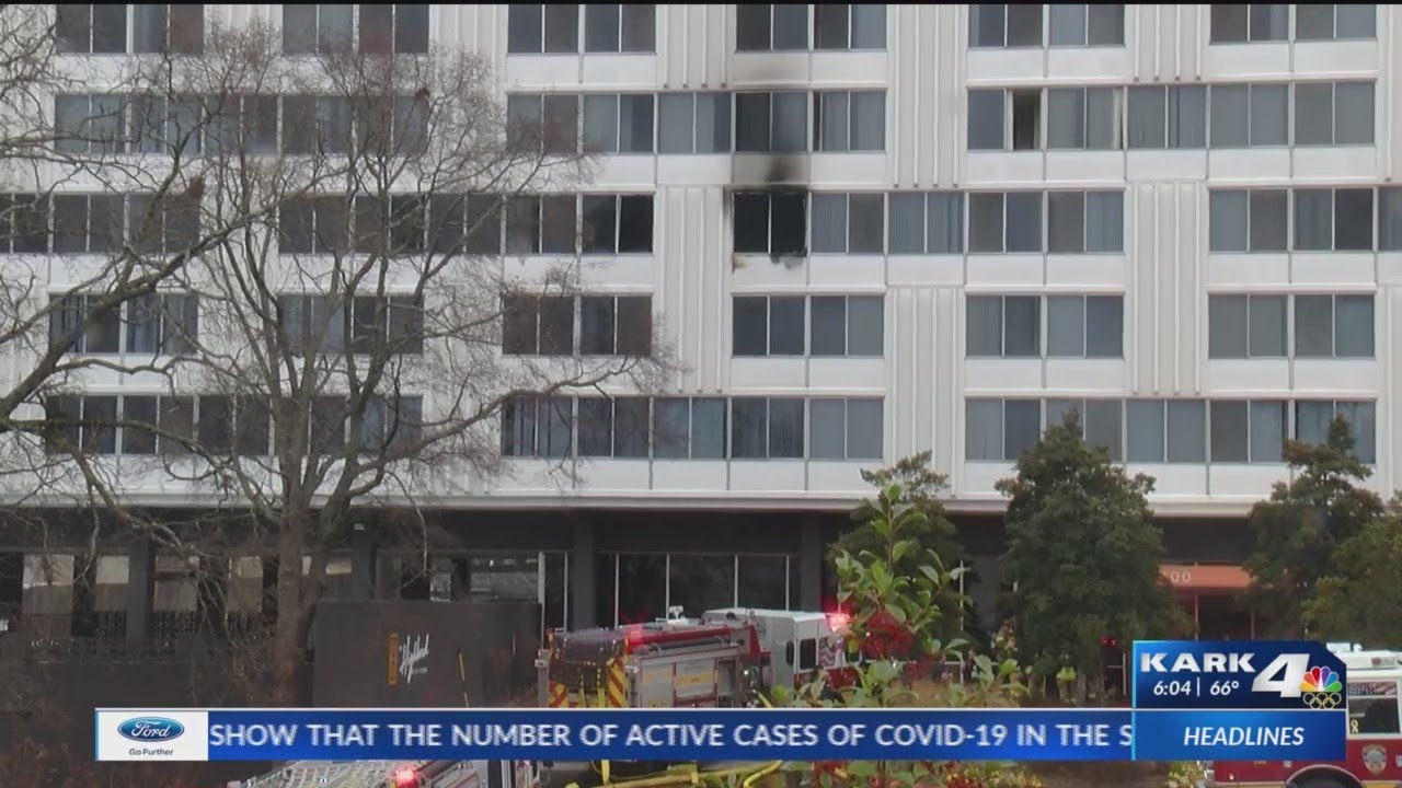 Fire crews respond to blaze at The Highland Midtown apartment building ...