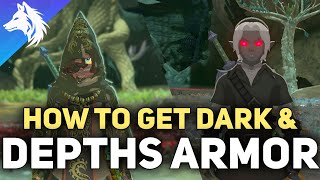 How To Get Depths Armor & Dark Armor | All Poe Statues | Zelda Tears of The Kingdom