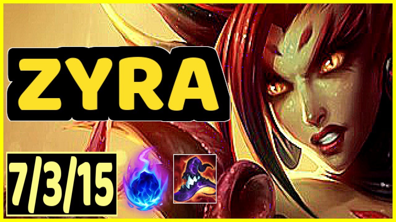 ZYRA VS NUNU & WILLUMP - 7/3/15 KDA JUNGLE GAMEPLAY CHALLENGER I