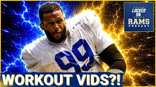 UNREAL: Aaron Donald DOMINATES in Workouts Videos, Can Still Be One of the NFL's Best With Rams!
