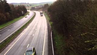 Stobart Scania R440 On The A361