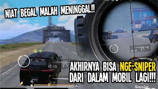 AKHIRNYA BISA NGE-SNIPER DARI DALAM MOBIL LAGI SETELAH SEKIAN LAMA !! - PUBG MOBILE INDONESIA