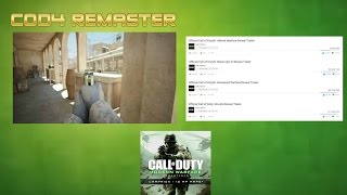 Kid Rambling about Cod4 Remaster.