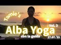 Tomie&#39;s Alba Yoga Italy 17 07 &#39;21   Vol. 3  con la guida