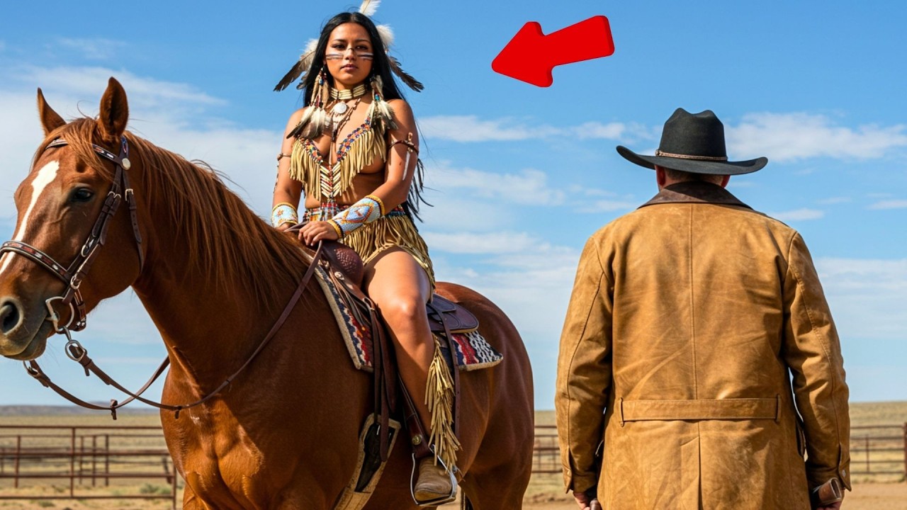 The Cowboy Lost His Horse, But the Next Day the Horse Returned with an Apache Woman on Its Back!