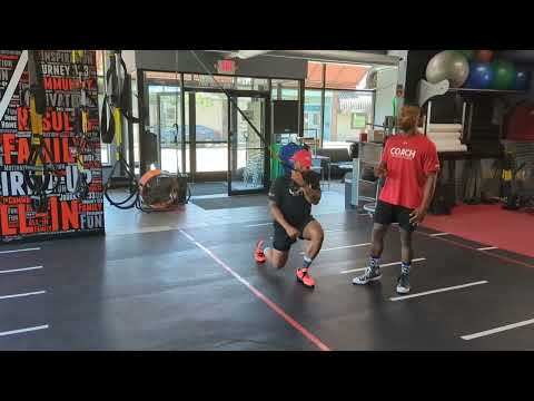 TRX: Side Single Arm Row with Split Squat