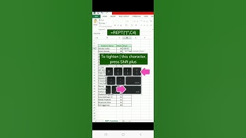 Excel Tips and Tricks | How To Use REPT Function to Customized Rating in Excel #excel #excelbasics