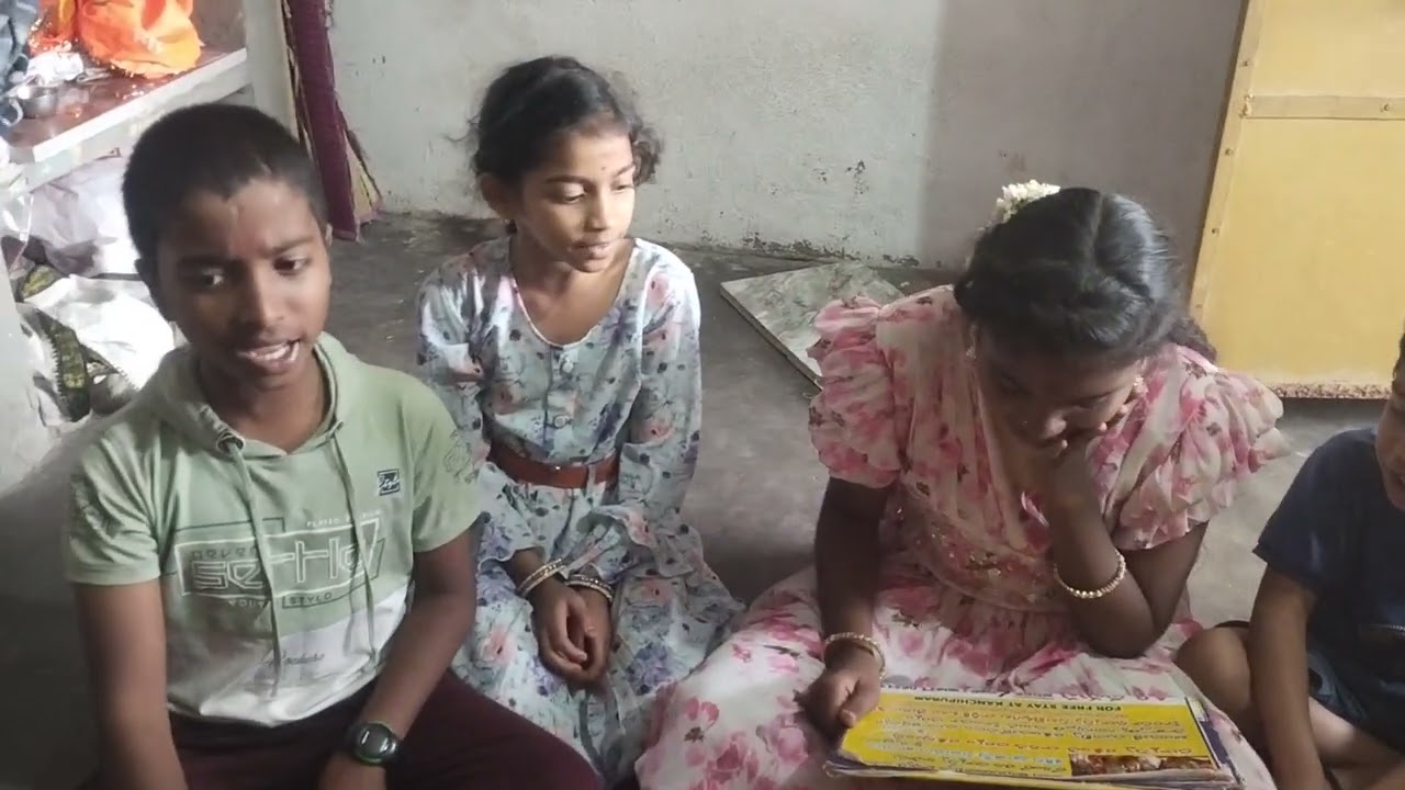 060126 nizamabad kids read Gita,rise slogans@freehindhudharmasalakanchi