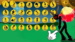 ULTIMATE POWER OF GIANT MINER GOLD SPAWN 9999 UNITS FIGURES EPIC - MOD STICK WAR LEGACY