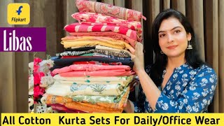 Flipkart Haul / Libas Haul / Flipkart Libas kurta Set Haul / Libas Daily/Office Wear Kurta Sets ✨