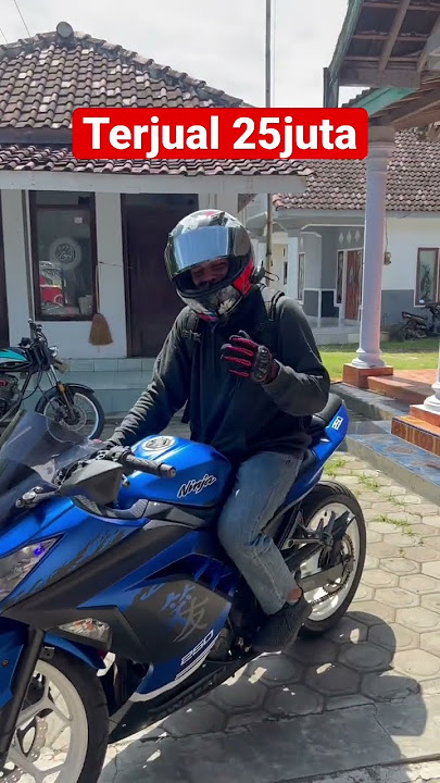 Sold Ninja 250cc FI 2013 to Jember boss for 25 million