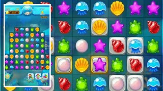 New Match 3 Ocean Sea Quest | Game fruit candy screenshot 5